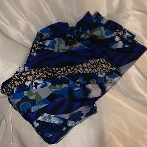 Spandex colorful maxi skirt